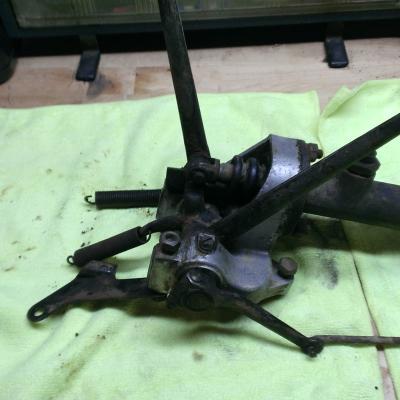 1950 Simca Cabriolet pedal assembly rebuilt